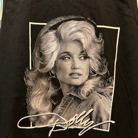 Dolly tank top size medium black color - Picture 2 of 4